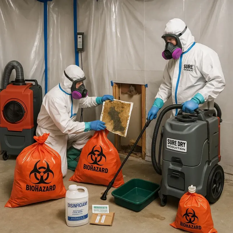 Contaminated Water Handling Protocols process in Browntown, PA