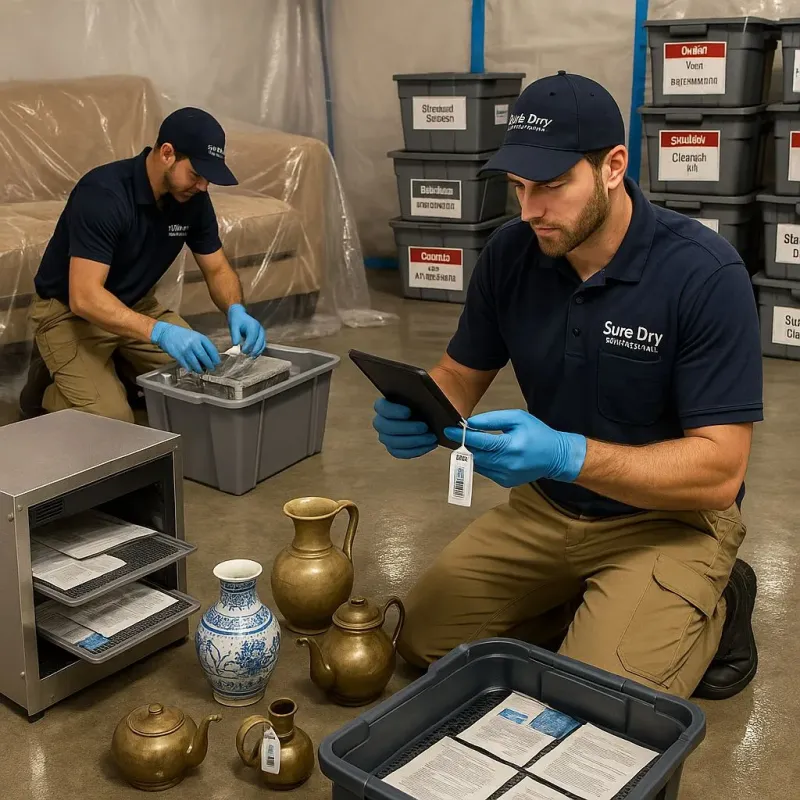 Content Protection and Restoration process in Browntown, PA