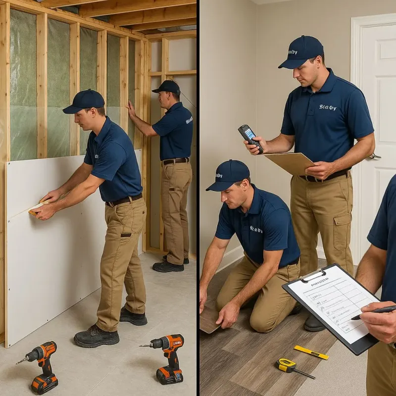 Repairs and Reconstruction process in Browntown, PA