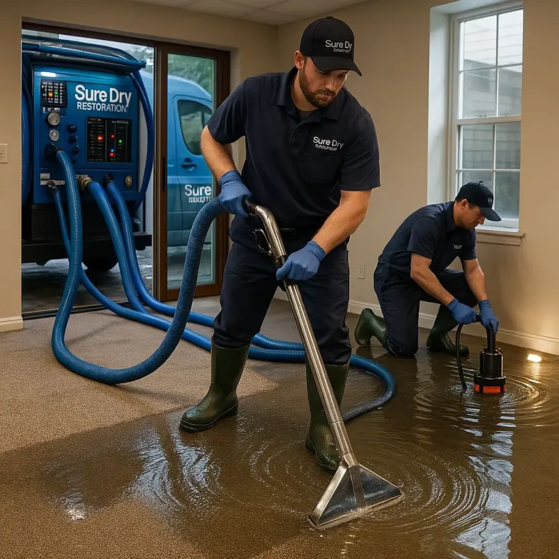 Water Extraction and Removal process in Browntown, PA